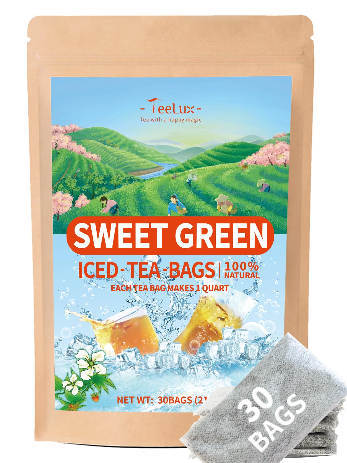 TeeLux Green Tea Bags