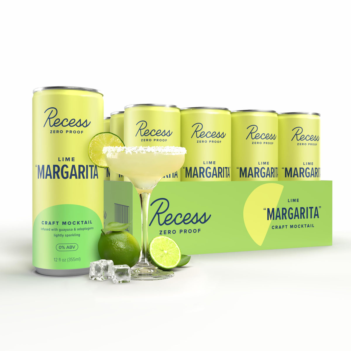 Recess Zero Proof Non-Alcoholic Mocktail Variety 12-Pack