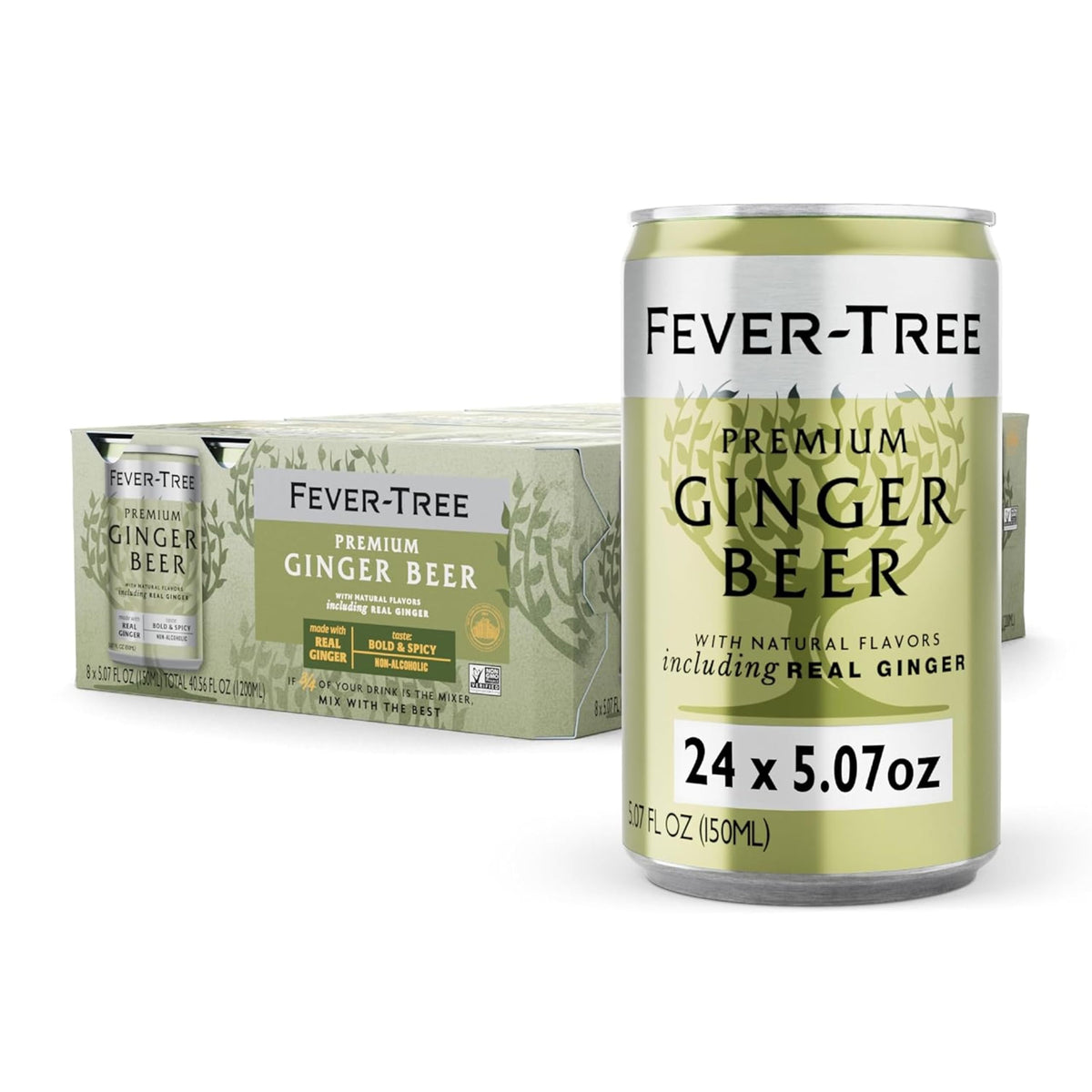 Fever-Tree Ginger Beer – Premium Mixer for Cocktails and Mocktails