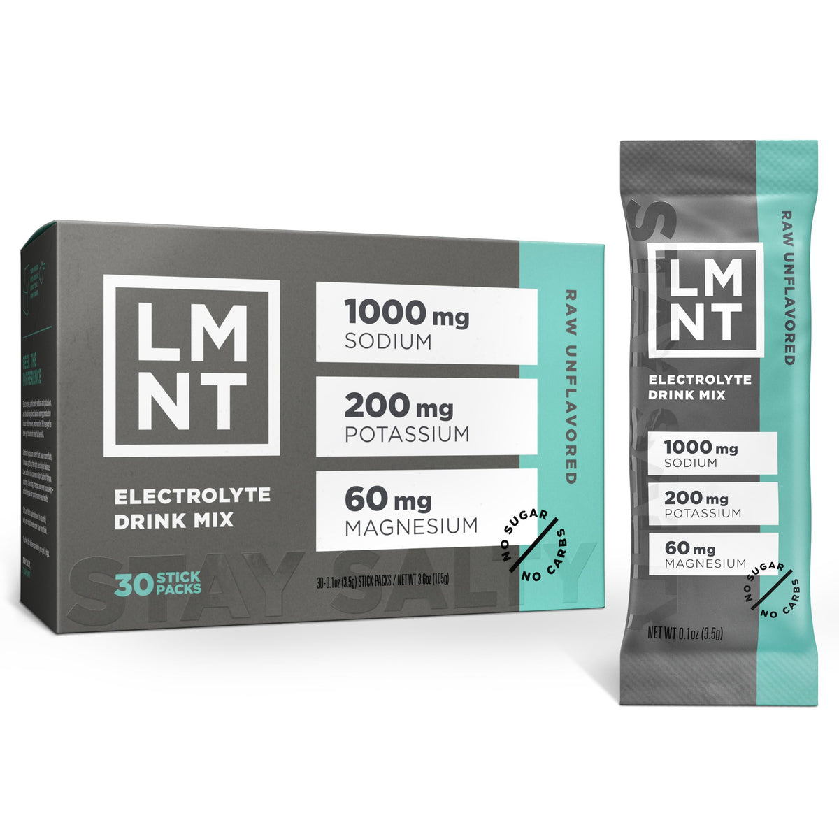 LMNT Zero Sugar Electrolytes - Drink Mix | 12-54 Count