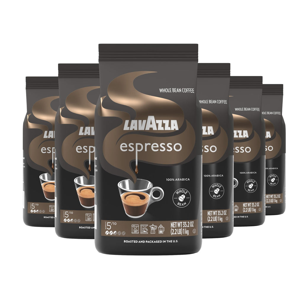 Whole Bean Caffeine Crema e Aroma Packet Espresso