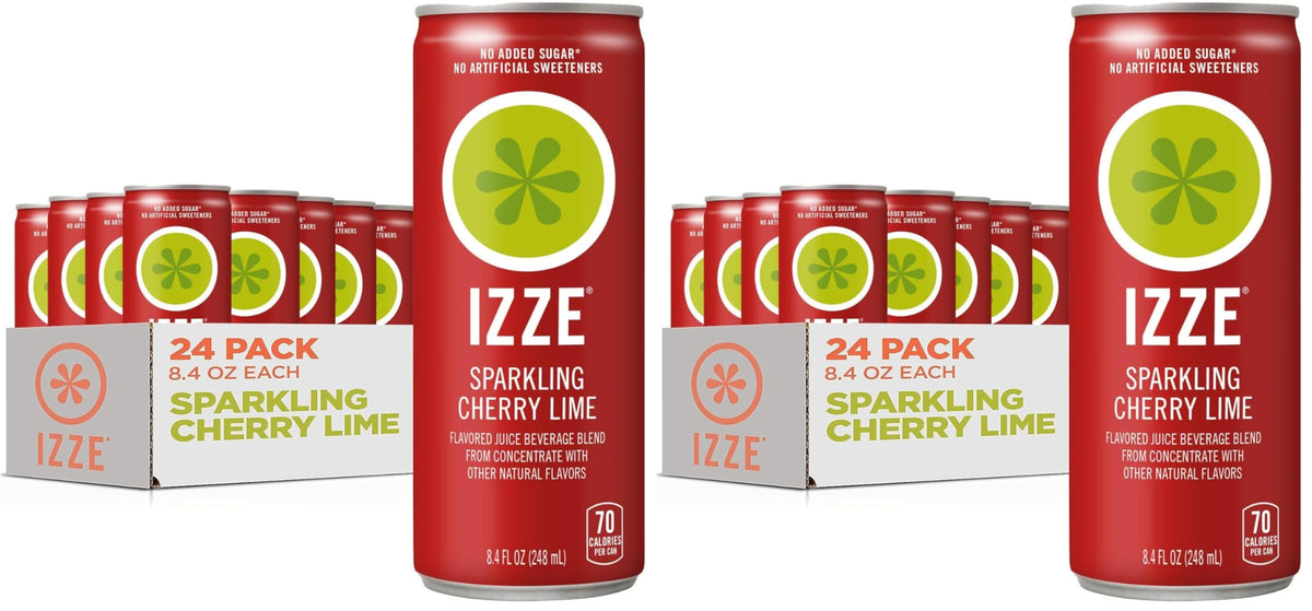 IZZE Sparkling Fruit Juice Beverage for Refreshing Drinks