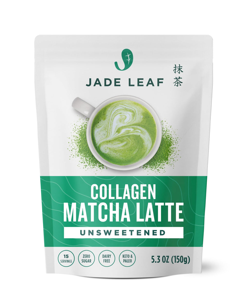 Jade Leaf Matcha Latte Mix - Made with Organic Japanese Matcha Powder for Café Style Blend