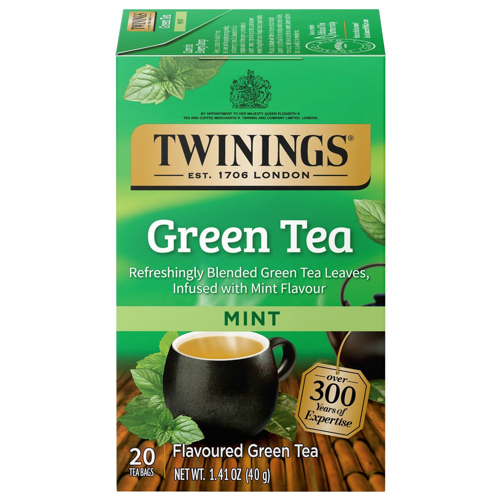 Twinings English Breakfast Black Tea Individually Wrapped Bags, 20 Count (Pack of 1), Flavourful, Robust, Caffeinated, Enjoy Hot or Iced, 20 Teabags