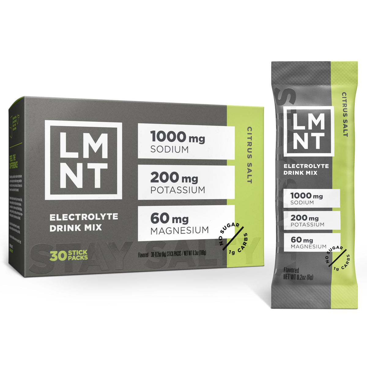 LMNT Zero Sugar Electrolytes - Drink Mix | 12-54 Count