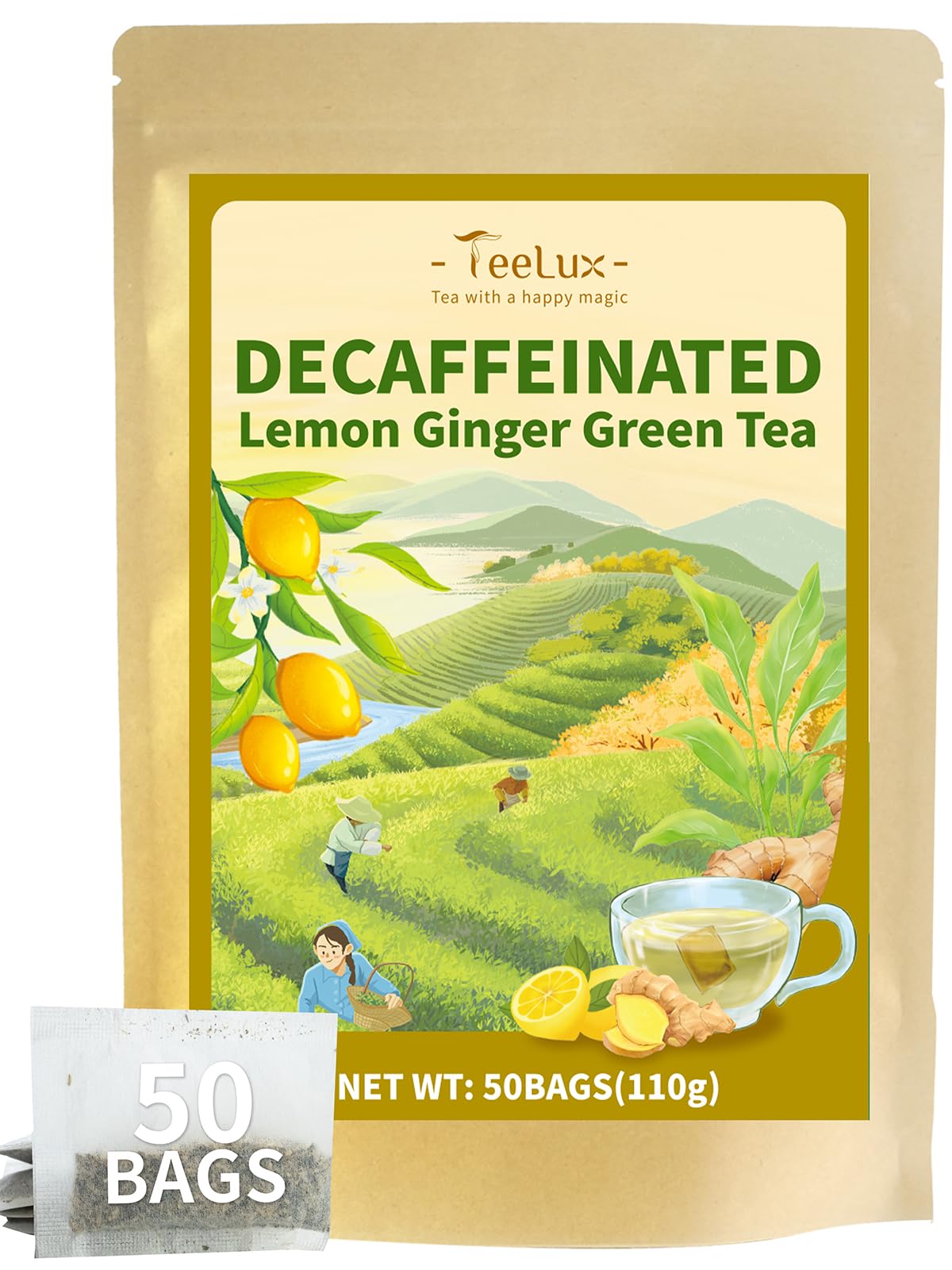 TeeLux Green Tea Bags