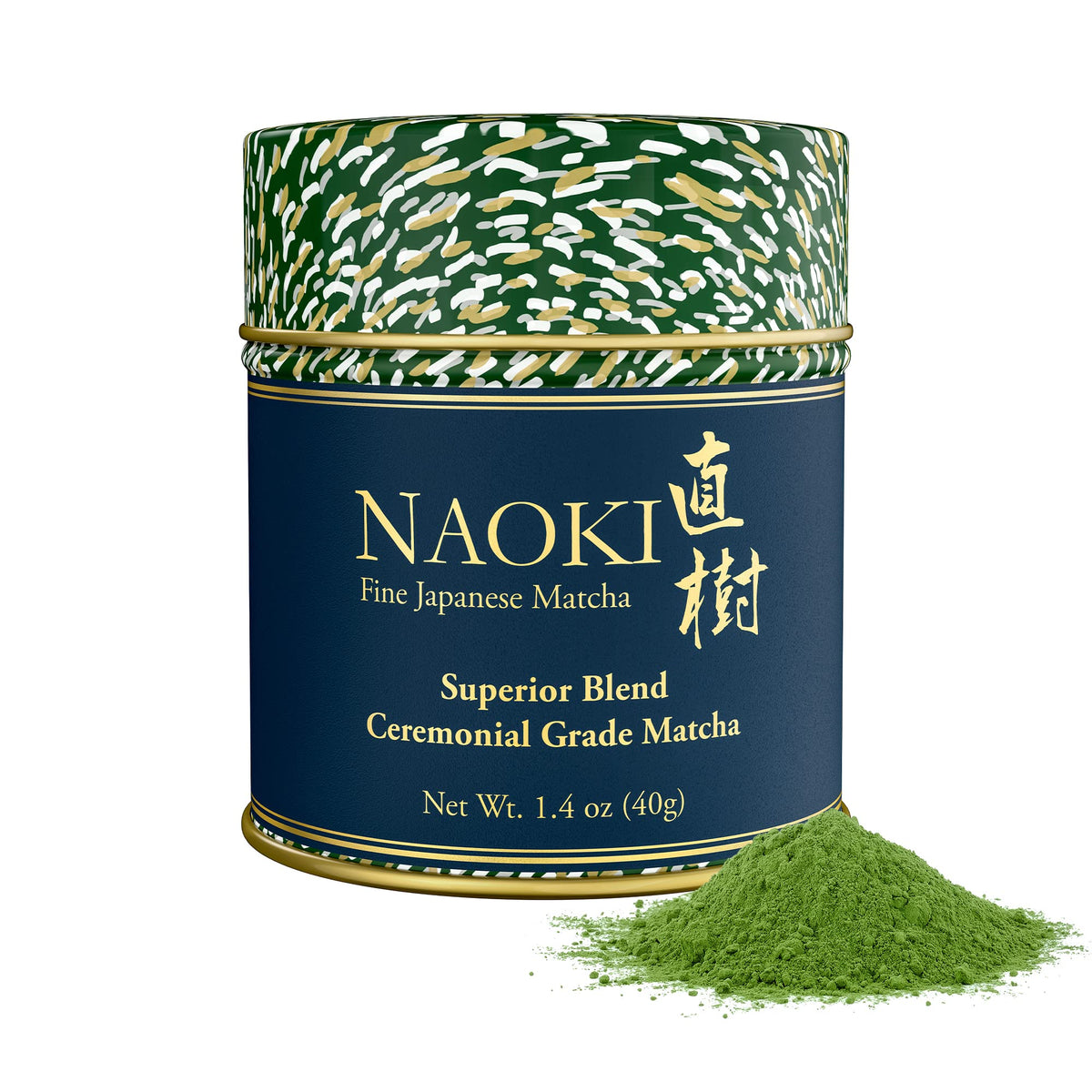 Naoki Matcha (Organic First Spring Blend) - Authentic Japanese Matcha Green Tea Powder Organic Ceremonial Grade from Kagoshima, Japan
