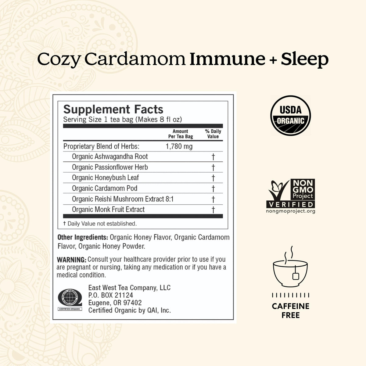 Yogi Sleep and Immunity Variety Pack, 16 Tea Bags (4 Pack)