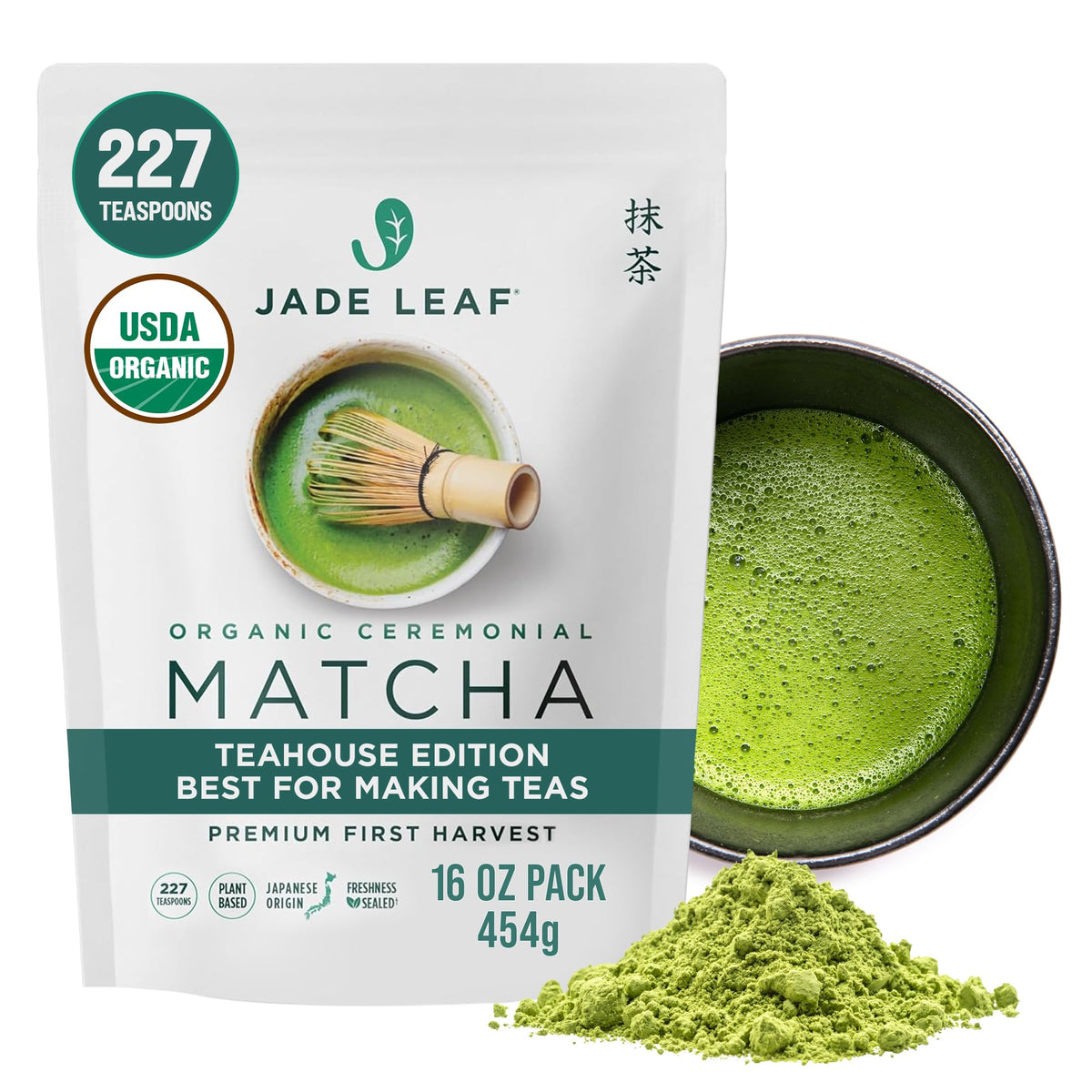 Jade Leaf Matcha Organic Matcha Powder