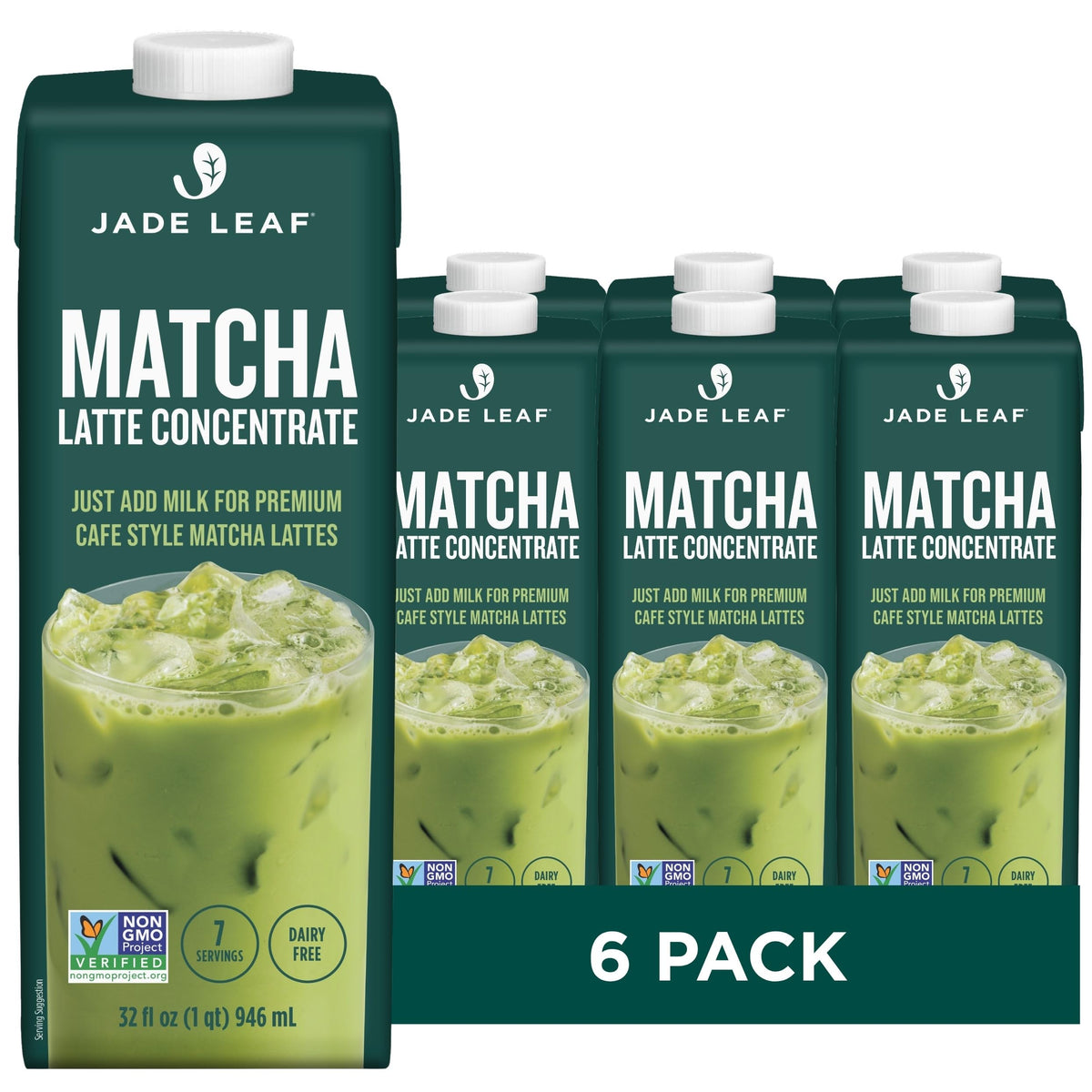 Jade Leaf Matcha Latte Mix - Made with Organic Japanese Matcha Powder for Café Style Blend