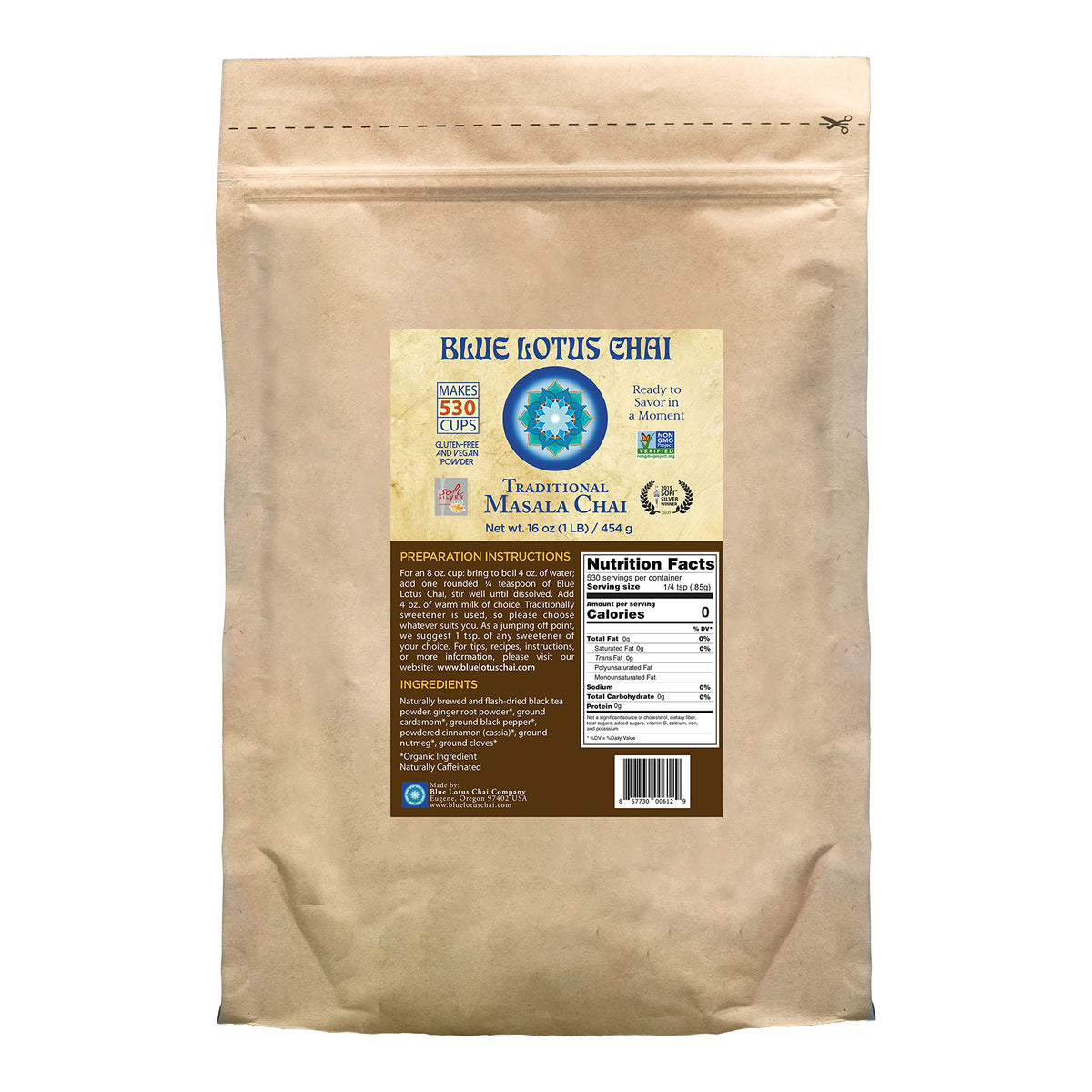 Blue Lotus Traditional Masala Chai Tea Blend