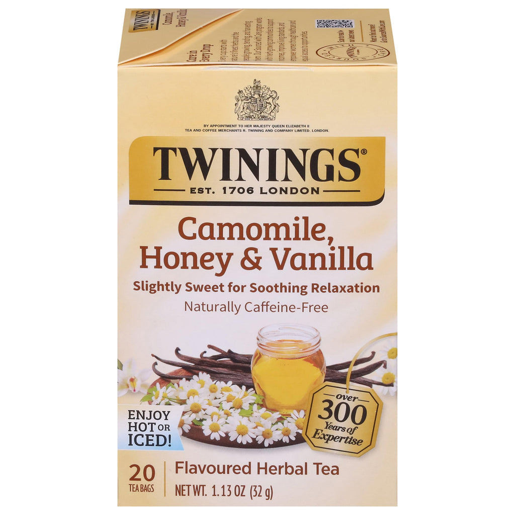 Twinings English Breakfast Black Tea Individually Wrapped Bags, 20 Count (Pack of 1), Flavourful, Robust, Caffeinated, Enjoy Hot or Iced, 20 Teabags