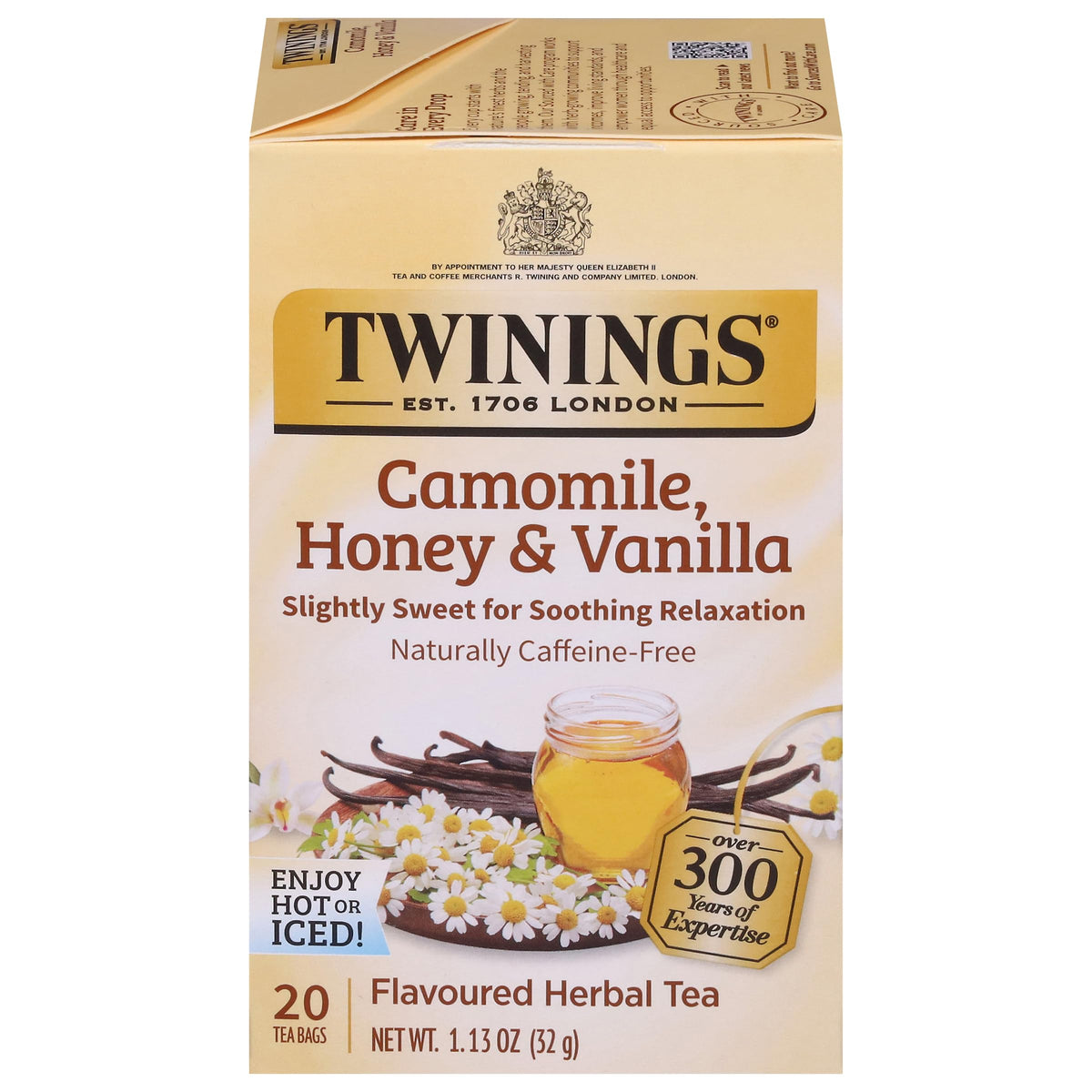 Twinings English Breakfast Black Tea Individually Wrapped Bags, 20 Count (Pack of 1), Flavourful, Robust, Caffeinated, Enjoy Hot or Iced, 20 Teabags