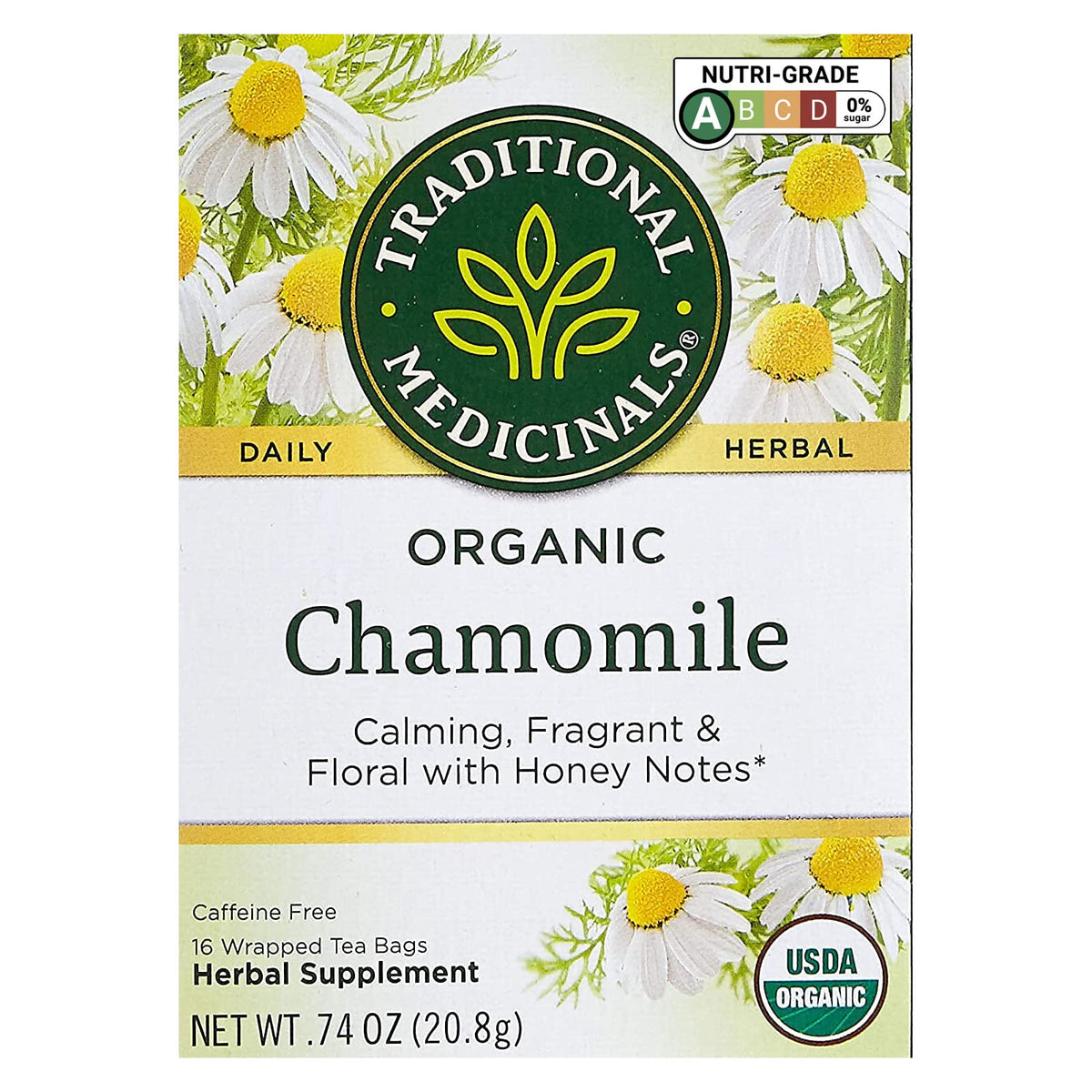 Traditional Medicinals Organic Calming & Stress Support Tea Collection, 16-32 Tea Bags