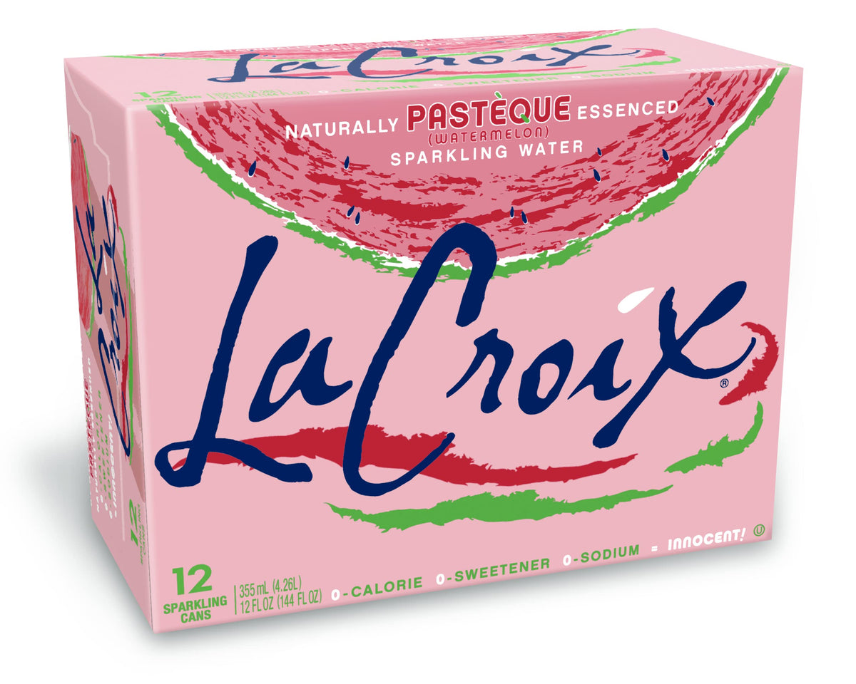 LaCroix Sparkling Water 12-Pack, 12 fl oz Cans
