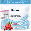 Nectar Hydration Packets - Electrolytes Powder Packets - No Sugar or Calories - Organic Fruit Liquid Daily IV Hydrate Packets for Dehydration Relief and Rapid Rehydration