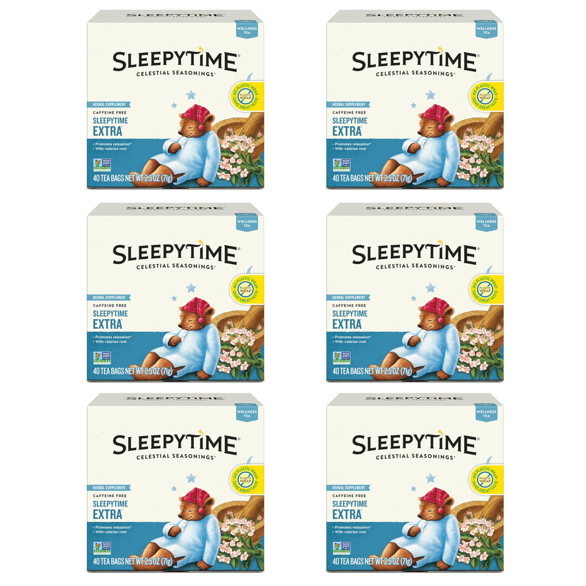 Celestial Seasonings Celestial Seasonings Wellness Tea, Sleepytime Extra