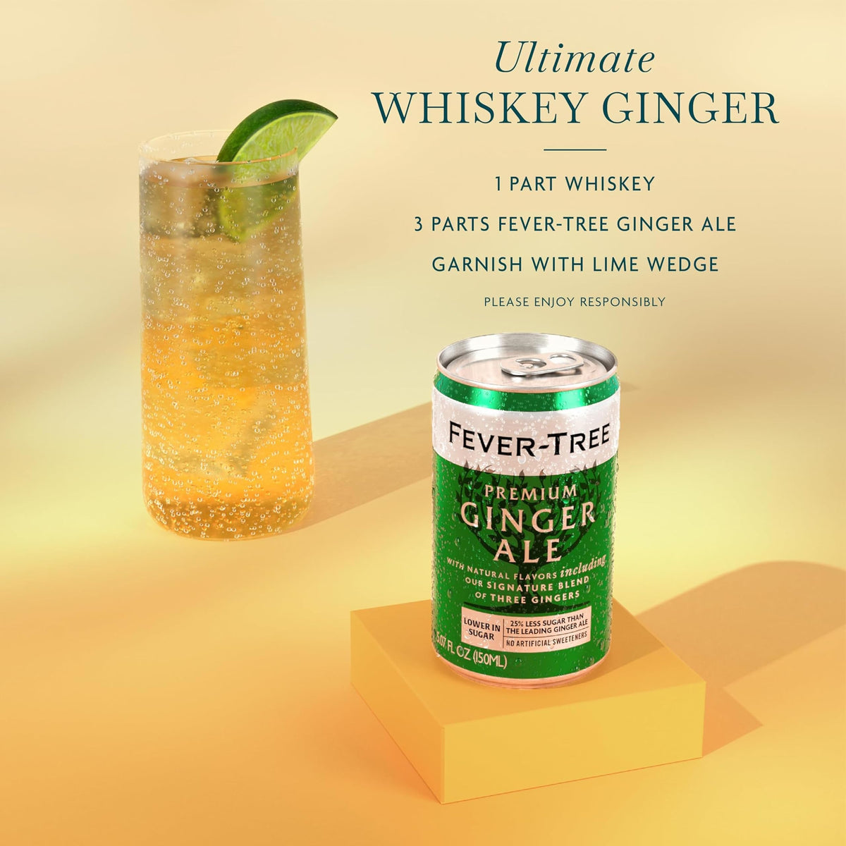 Fever-Tree Ginger Beer – Premium Mixer for Cocktails and Mocktails