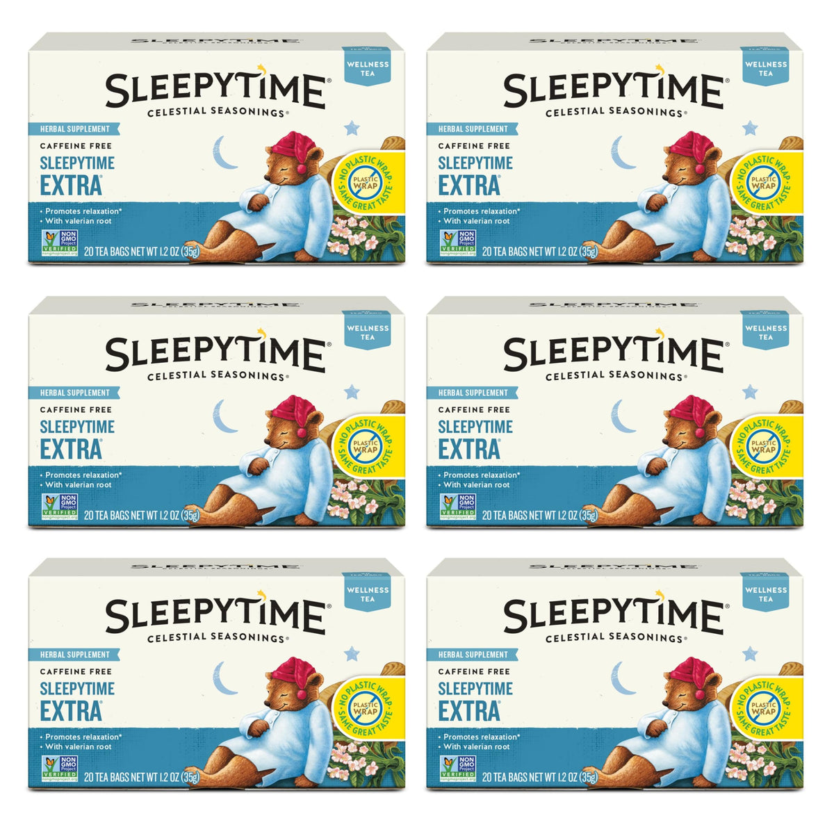 Celestial Seasonings Celestial Seasonings Wellness Tea, Sleepytime Extra