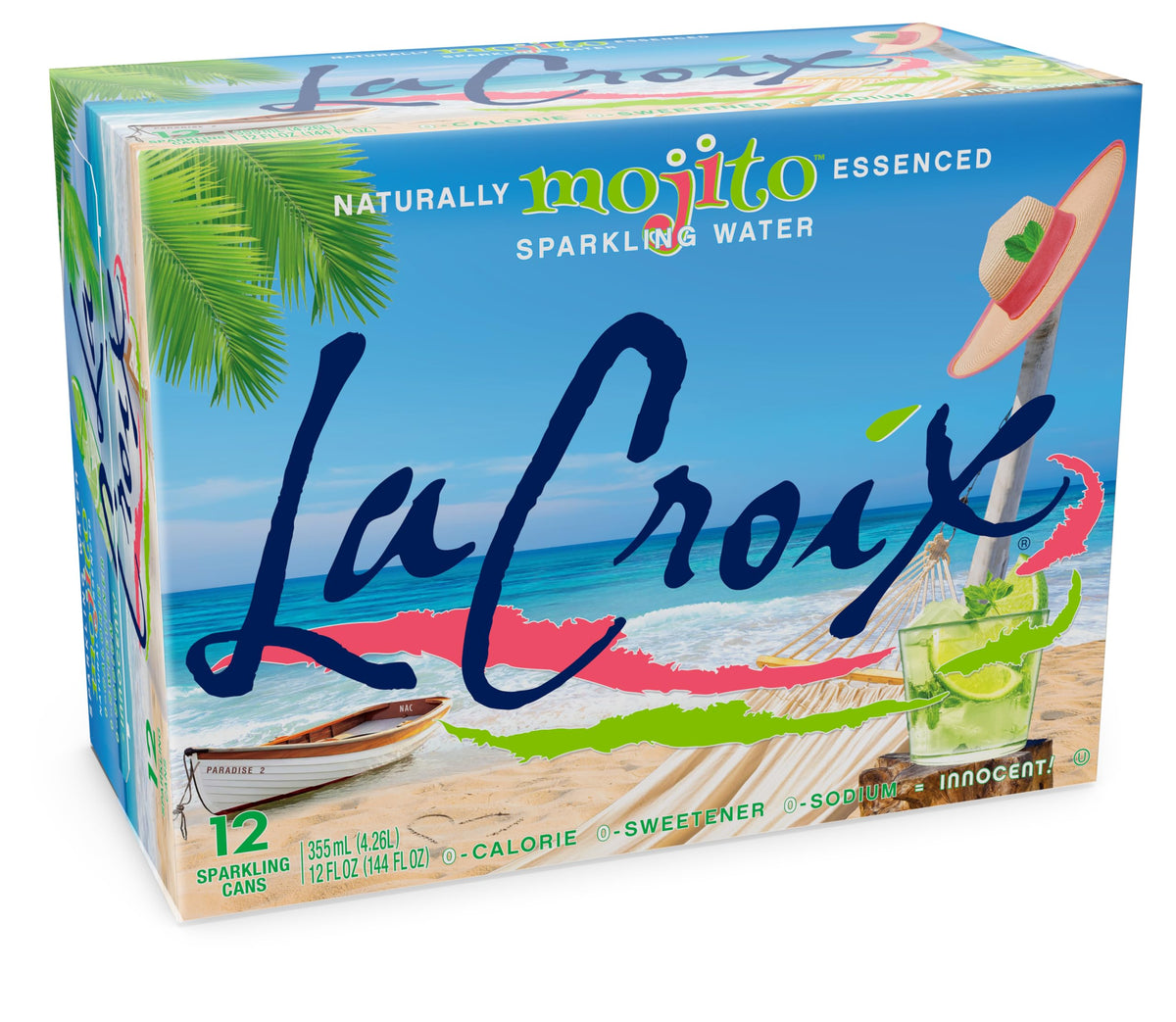 LaCroix Sparkling Water 12-Pack, 12 fl oz Cans