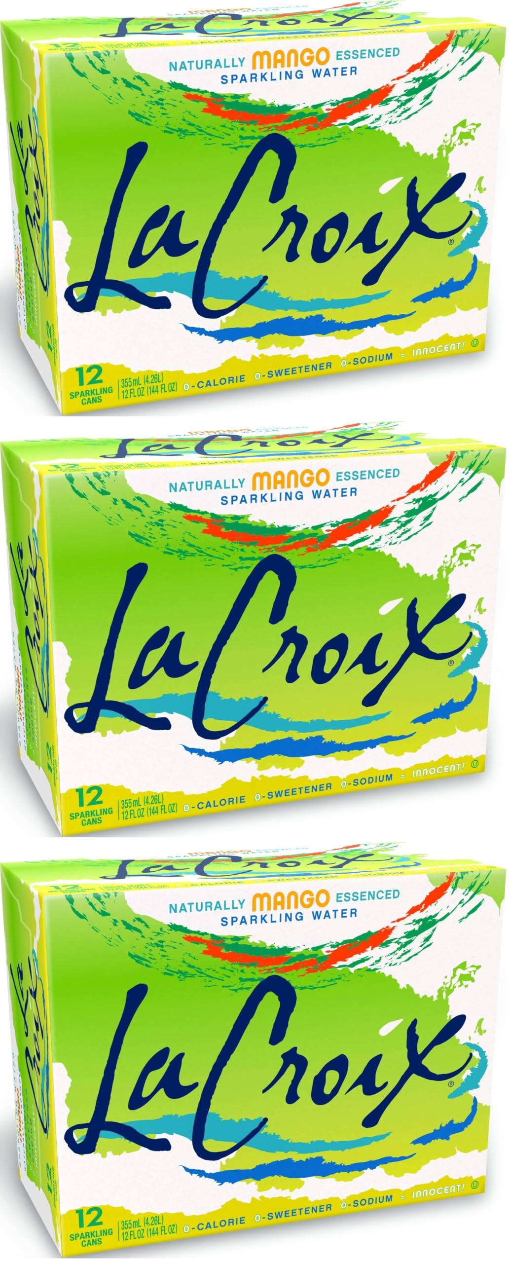 LaCroix Sparkling Water 12-Pack, 12 fl oz Cans