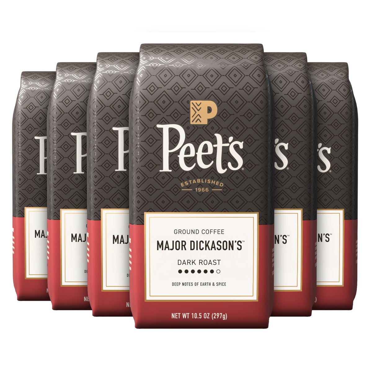 Peet's Coffee, Dark Roast Ground Coffee