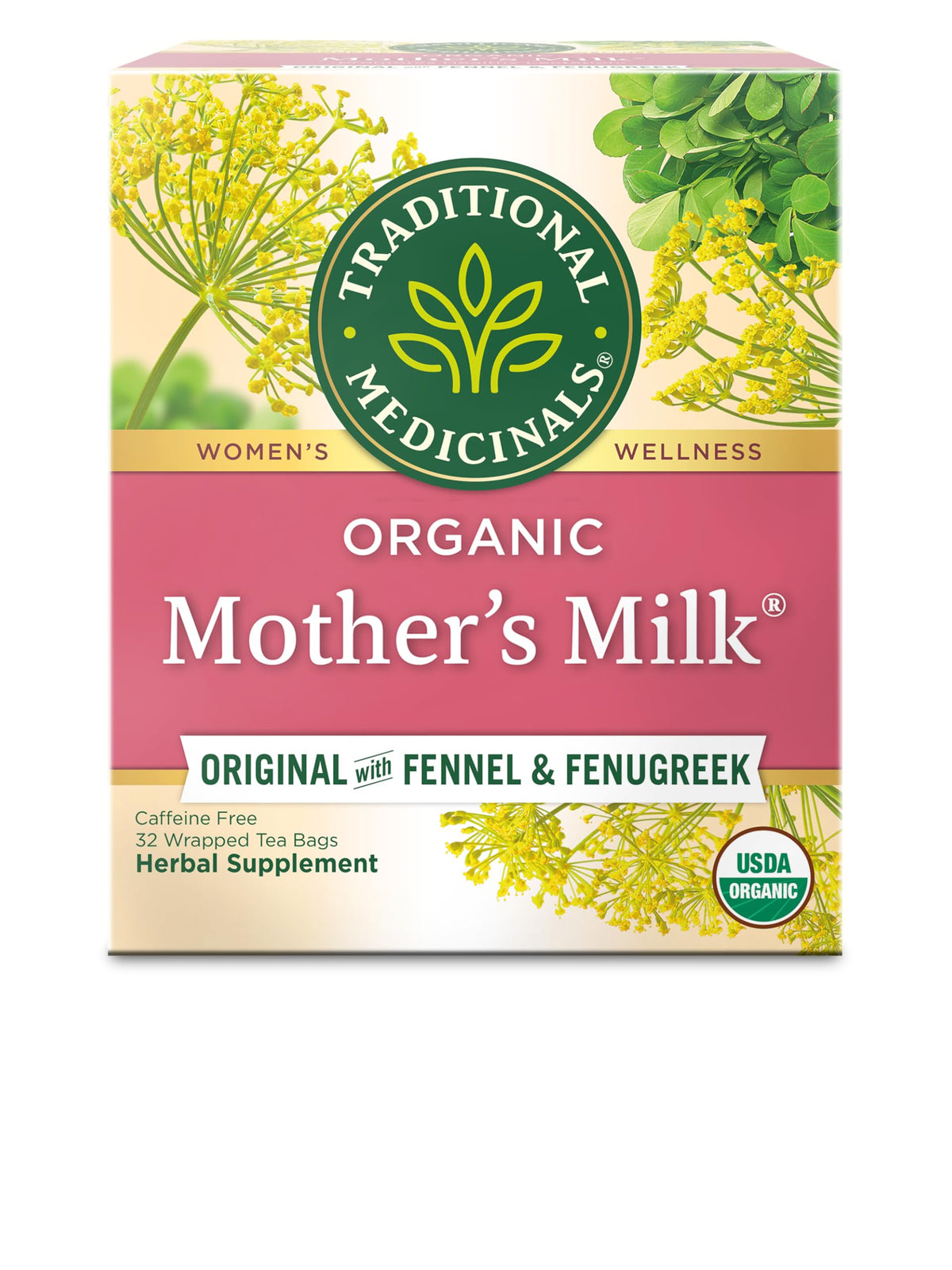 Traditional Medicinals Organic Women's Wellness Tea Collection, 16-32 Tea Bags
