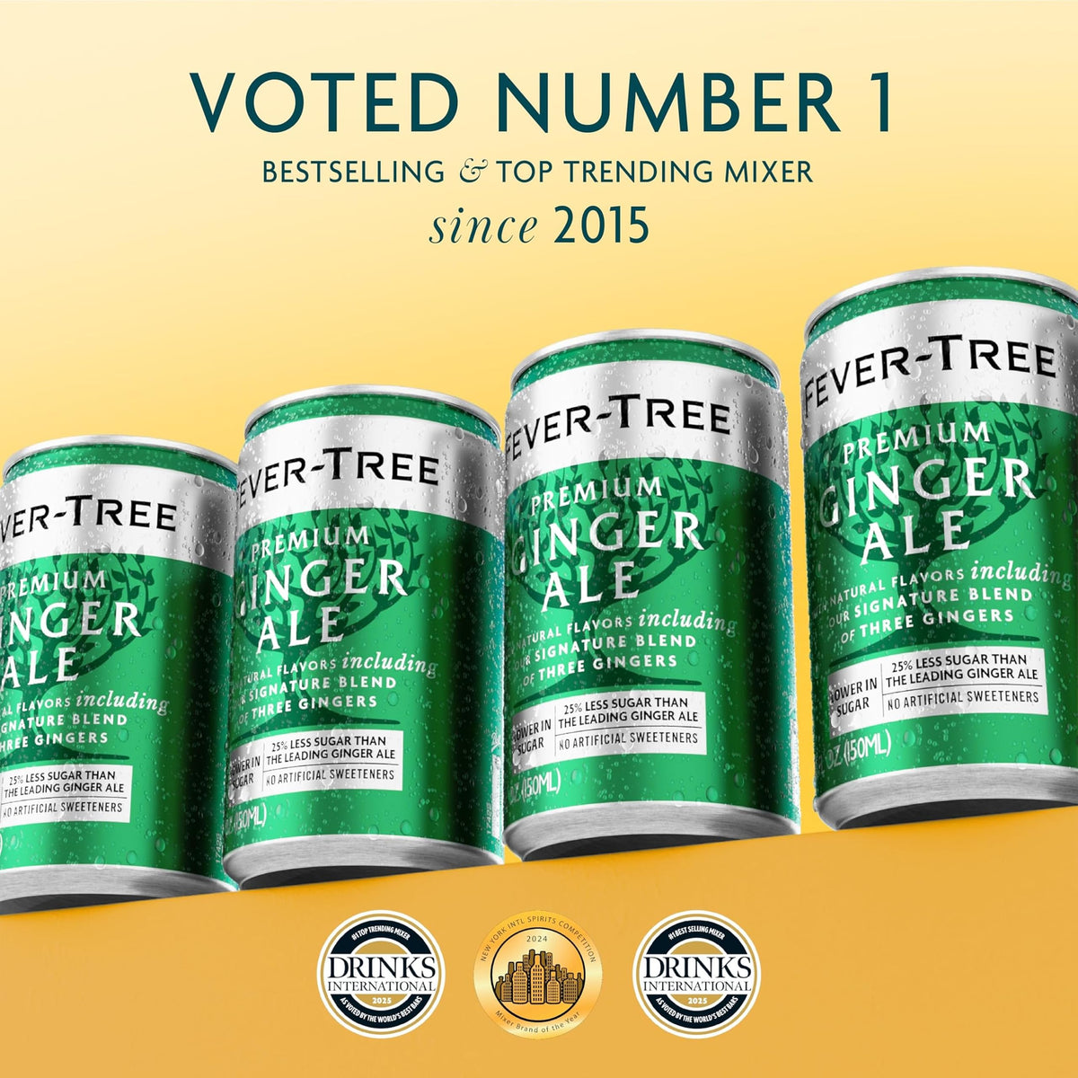Fever-Tree Ginger Beer – Premium Mixer for Cocktails and Mocktails