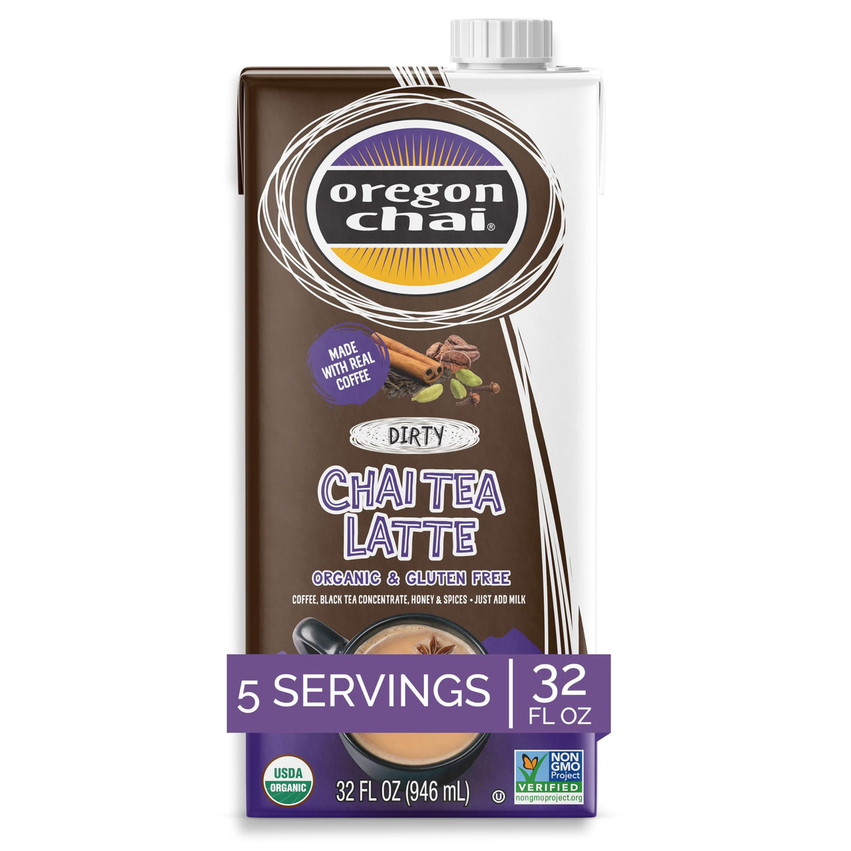 Oregon Chai Original Chai Tea Latte Concentrate