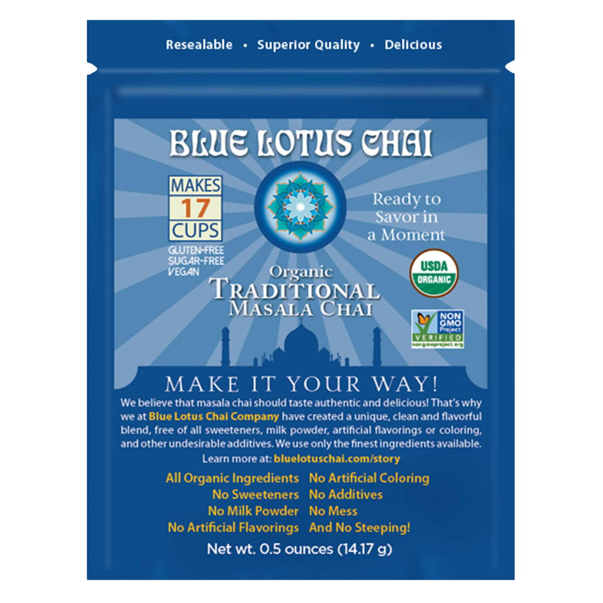 Blue Lotus Traditional Masala Chai Tea Blend
