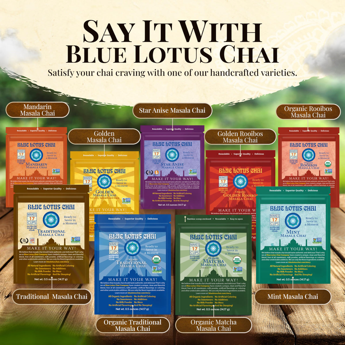 Blue Lotus Traditional Masala Chai Tea Blend